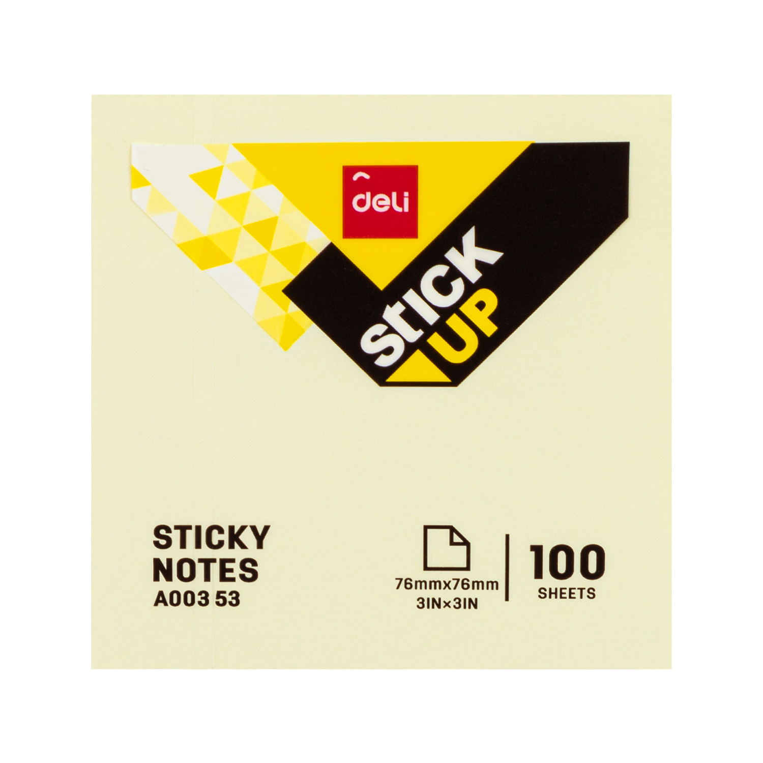 (EA00353) Stick up Sticky Notes-YELLOW Stick up Sticky Notes-YELLOW - Image 1