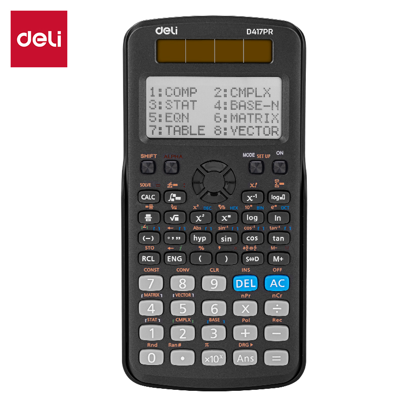 (ED417PR) Scientific Calculator-417F-BK Scientific Calculator-417F-BK - Image 1
